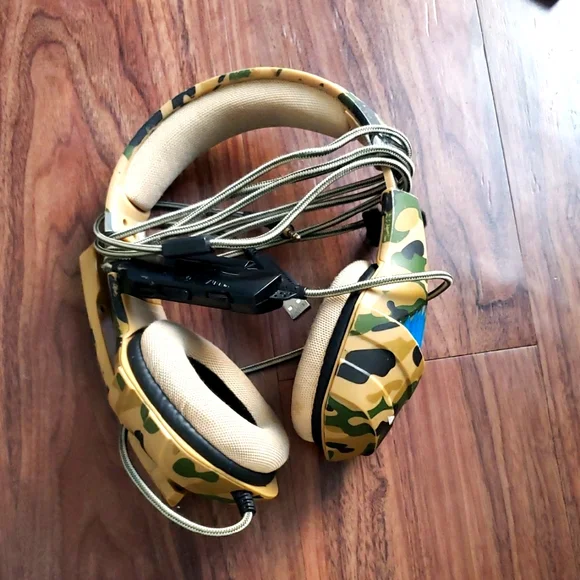 Camouflage Gaming Headset