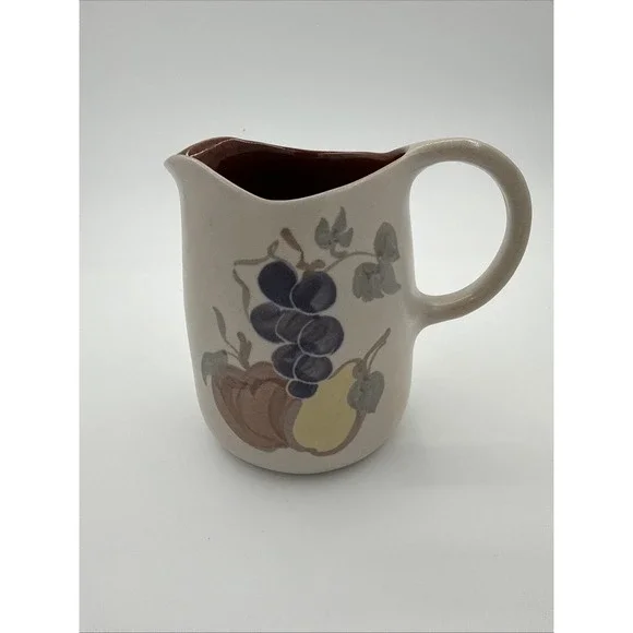 Vintage Chatham Potters Country‎ Harvest Stoneware Pitcher