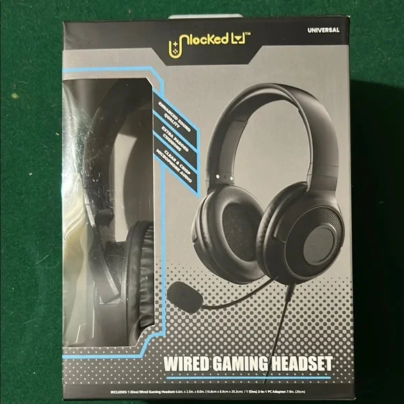 Wired Gaming Headset - Black