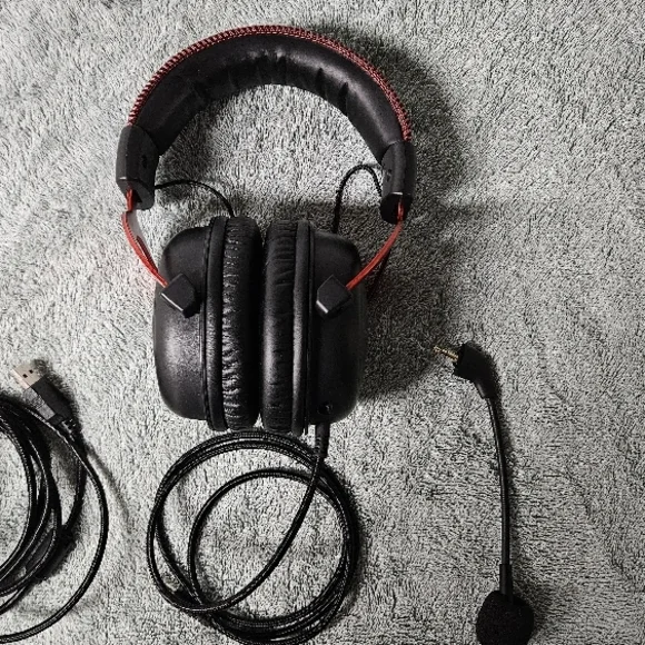 Alpha Cloud 2 Over-Ear Wired Gaming Headphones with Microphone.
