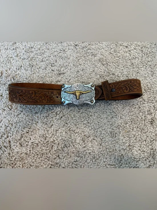 Tony lama toddler belt