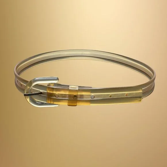 Vintage Gold Translucent Belt, Small