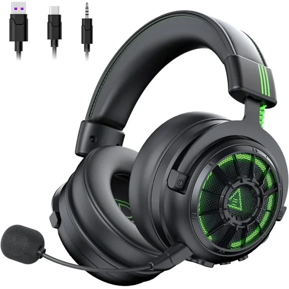 EKSA StarEngine Pro USB Gaming Headset - 7.1 Surround Sound for PC PS4 PS5 Xbox