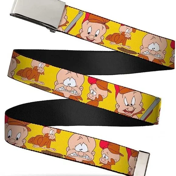 Buckle-Down Web Belt ELMER FUDD Yellow 1