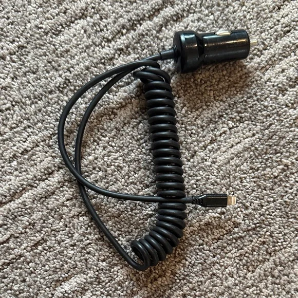 Lightening Cable Car Charger for Cell Phones
