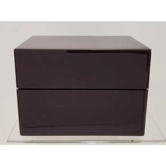 Jonathan Adler Brown Laquer Small Trinket Box