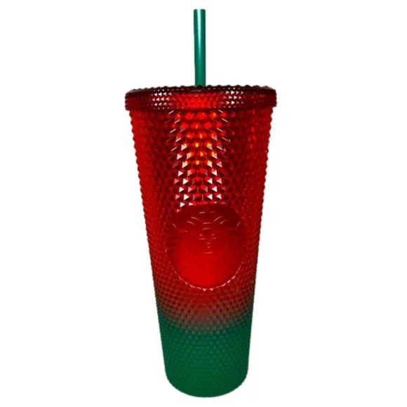 Starbucks x Disney Tumbler - Christmas Red/Green - 24 oz - NWT!