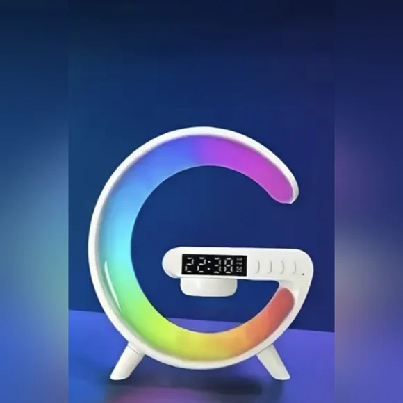 Wireless Sunrise Alarm Speaker with RGB Rhythm Light - Fast Charging T10MIS