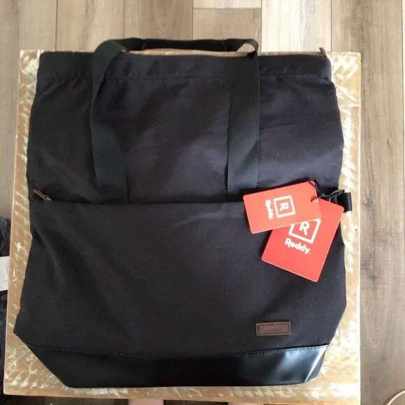 Reddy Pet Black Tote Bag Small Dog Carrier Authentic Brand‎ New