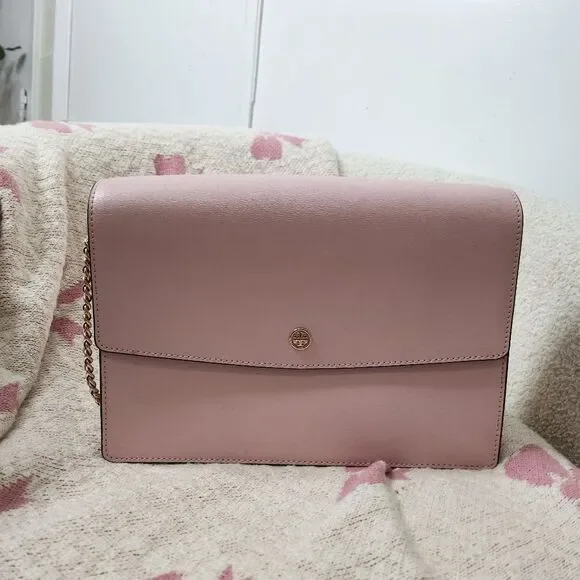 Tory Burch Pink Parker Hand Bag