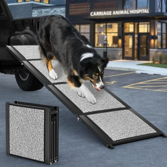 67''L & 20''W Portable Dog Ramp for Car