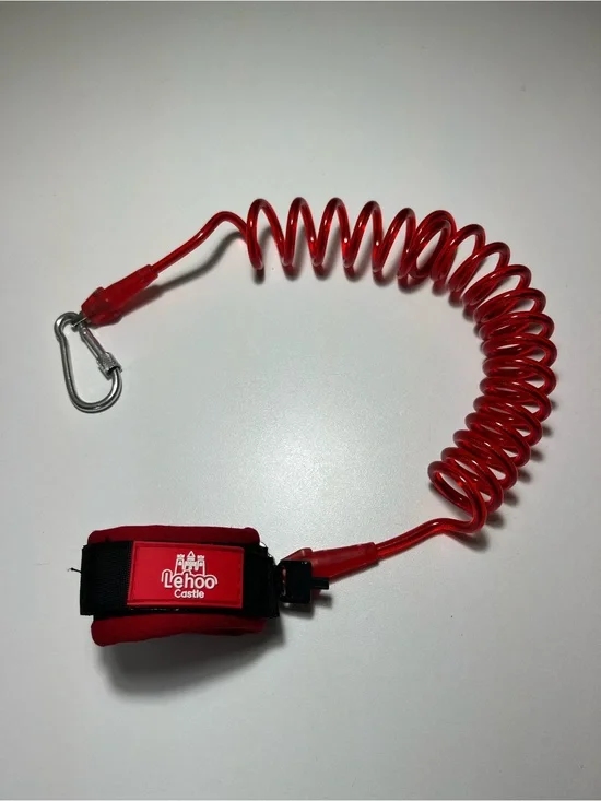Lehoo Castle Red Coiled Child Safety Wrist Harness