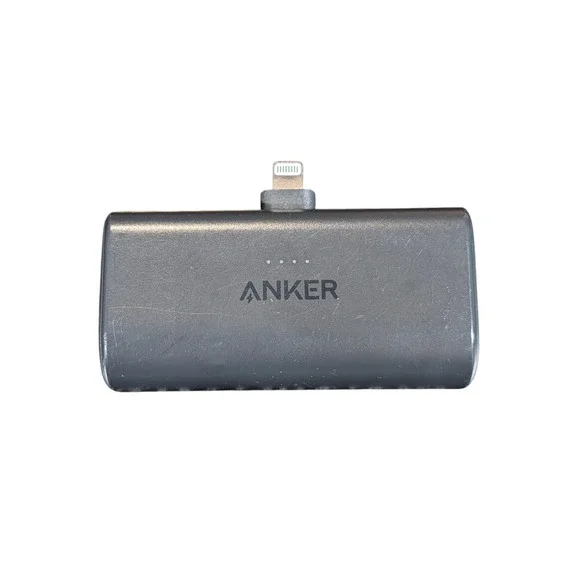 Cc7Ub Anker 621 Nano Power Bank, Connects To Apple w/ Lighting, 12W, 5k mAh Used