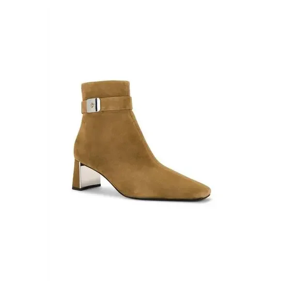 Tory Burch Georgia Ankle Heeled Boot in River Rock 8