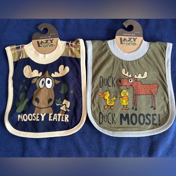 New Lazy One pull over bibs