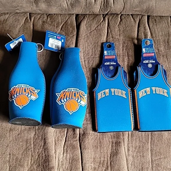 NY Knicks NBA bottle koozies