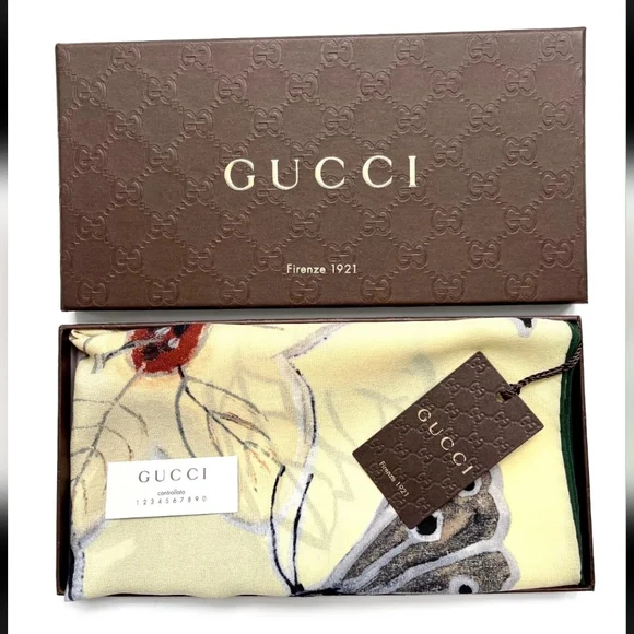 100% AUTHENTIC Gucci SCARF- PASS POSHMARK HQ LMTD EDITION KRIS KNIGHT GUCCI