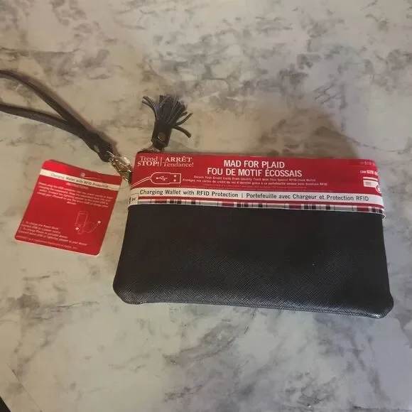 Portable Phone Charger Wallet
