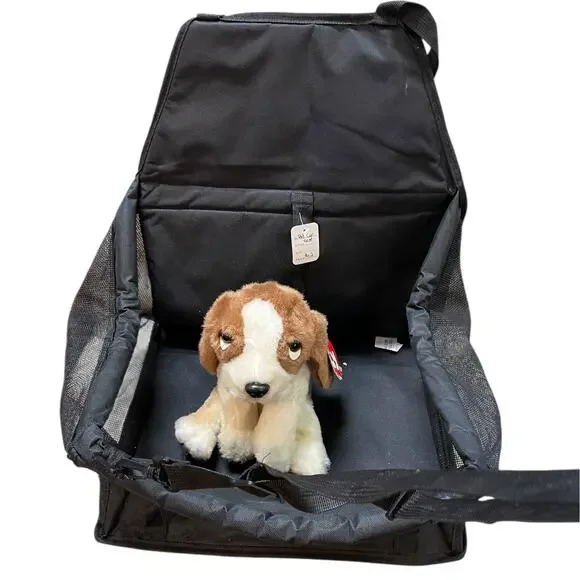 Pet Car Booster Seat for Small Dogs & Cats Waterproof Travel Carrier