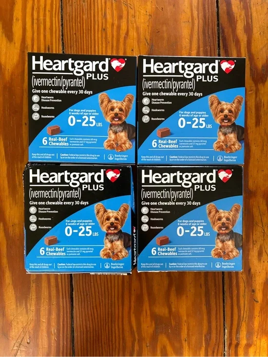 SALE TODAY ONLY Heartgard Plus for Small Dogs 0-25 lbs