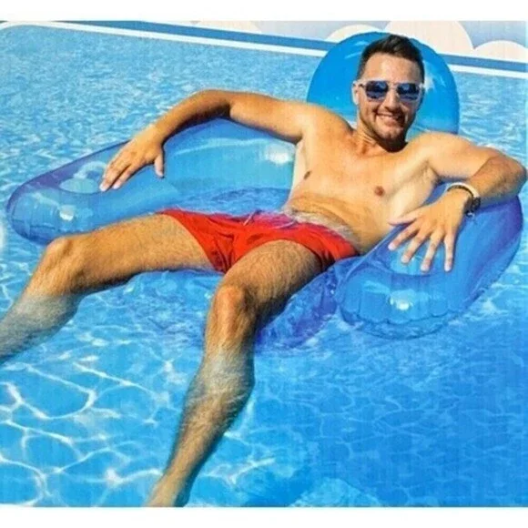 Summer Eclipse. Large Floating Chair for Pool Water Chill-Out‎ Relaxing Float