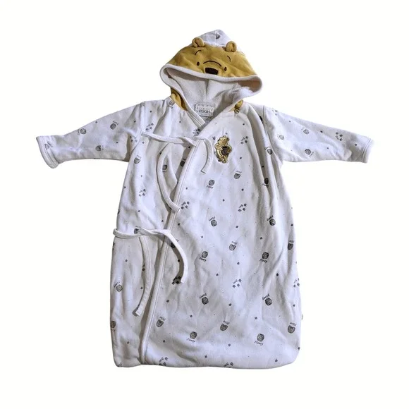 Winnie The Pooh‎ Baby Bunting 0-6 Months Gender Neutral Boys Girls Infant Hooded