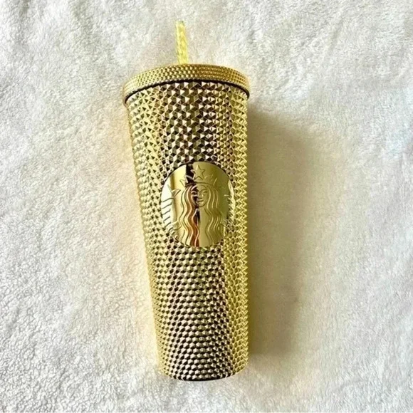 ✨Starbucks Holiday 2022 Gold Tumbler✨​
