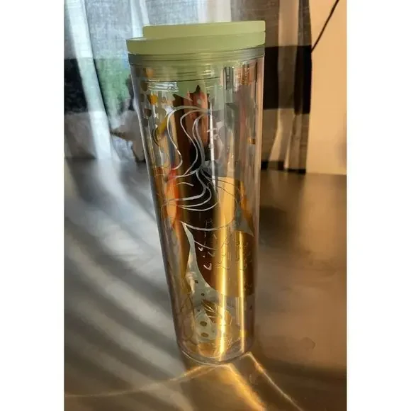 Starbucks Gold Siren Mermaid Cold‎ Cup