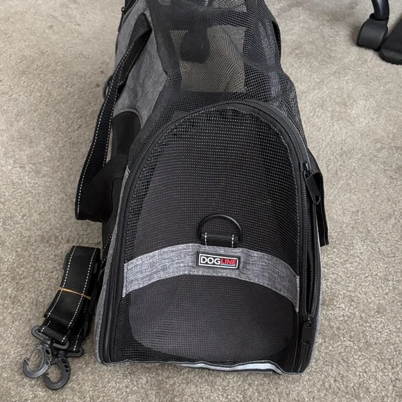 Dogline Black Pet Carrier