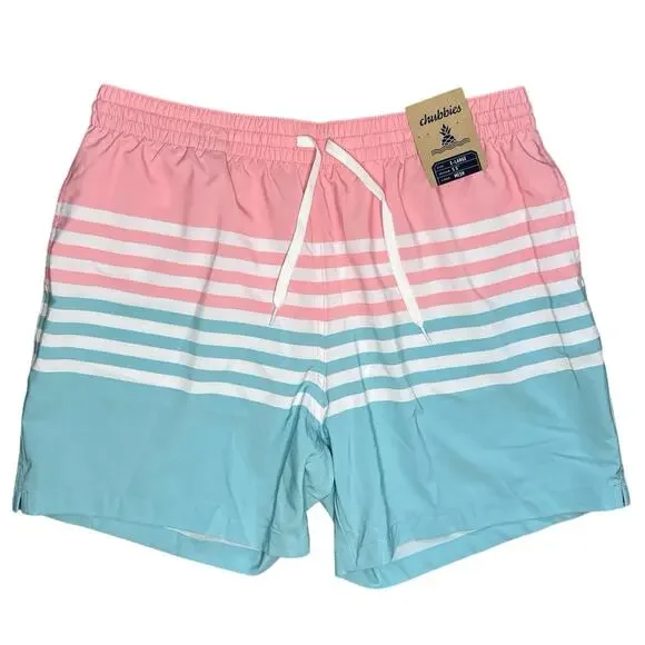 NWT Chubbies On The Horizon 5.5” Swim Short Size XL