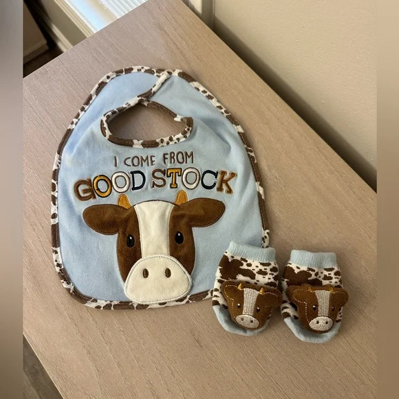 Bib &‎ Rattle Sock Set