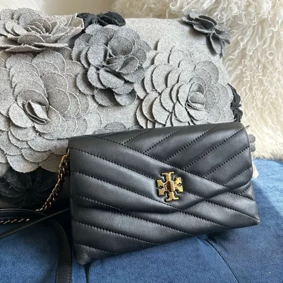 Tory Burch Kira Chevron Leather Crossbody Bag