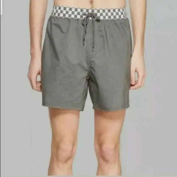 🏷️ 5 for $25 - Original Use: Checkered Swim Trunks