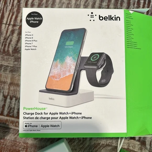 Belkin Chargonh dock for iPhone and Apple Watch