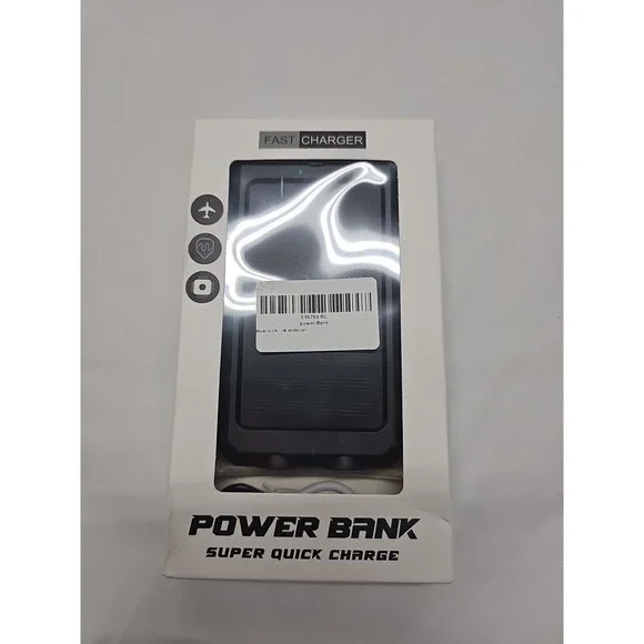 SMART POWER BANK FAST CHARGER POWER BANK PORTABLE BATTERY SOLAR USB