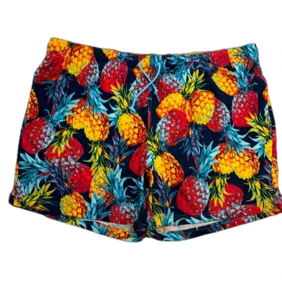 Men’s Pineapple Swim Trunks Size 3XL (48-50)