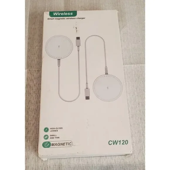 Wireless Magnetic Charger CW120 - White