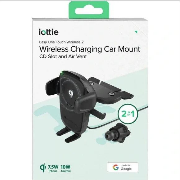 Easy One Touch Wireless Charging Car Mount