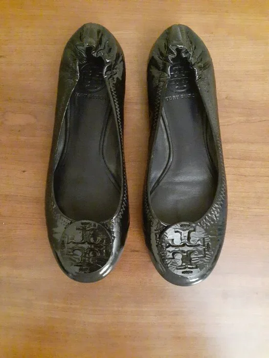 Tory Burch Patent Leather Flats