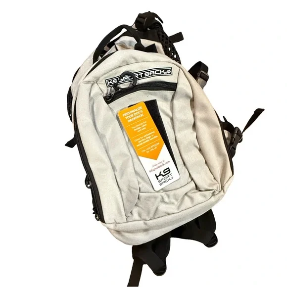 K9 Sport Sack Carrier for Dogs Gray and Black NWOT