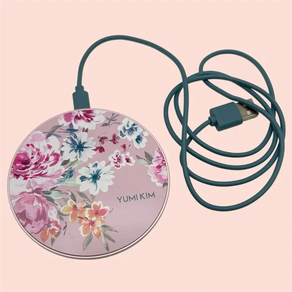 Yumi Kim Pink Floral Wireless Charger