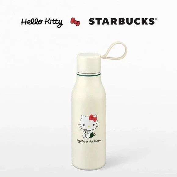 Starbucks x Hello Kitty 20 oz Stainless Steel Water‎ Bottle Tumbler New
