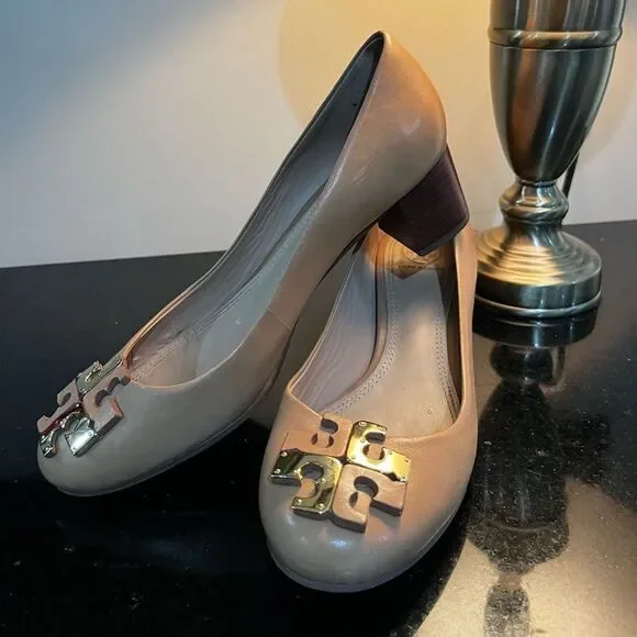 Tory Burch blush pink pumps heels