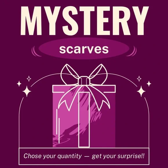 Scarf Mystery Box – Mixed Styles, Colors & Textures!