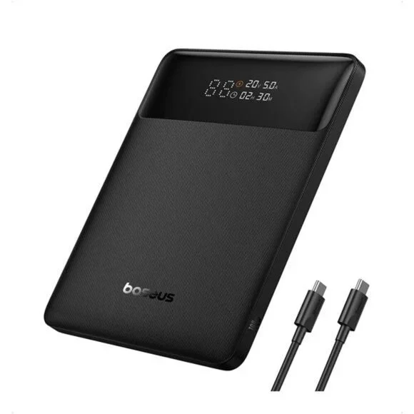 100W USB C Laptop Power Bank Fast Charging Slim Battery Pack 20000mAh