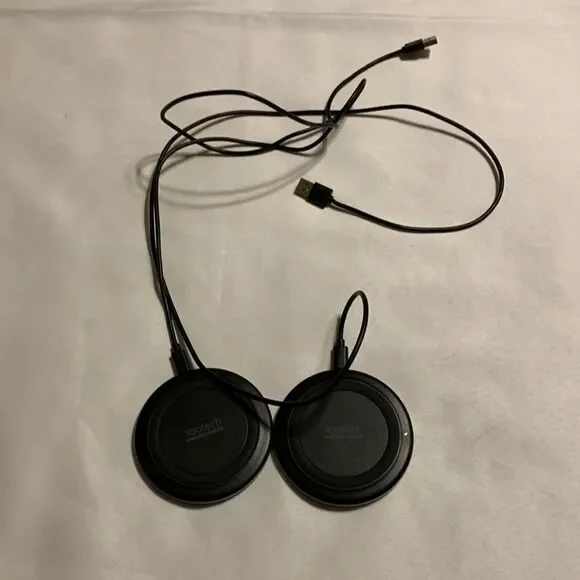 Yootech Set of two wireless chargers. Used one temporary & never the second one