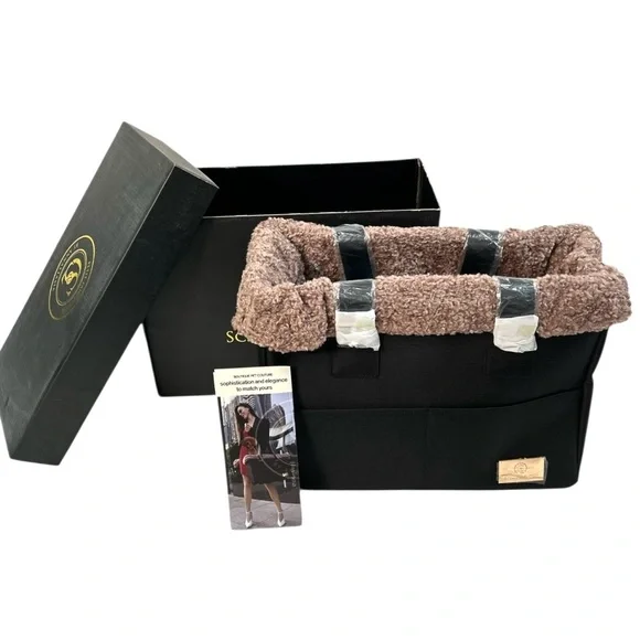 Premium Pet Dog Cat Bag Purse Carrier Petit Pawfection by Anastasia Scotch & Co