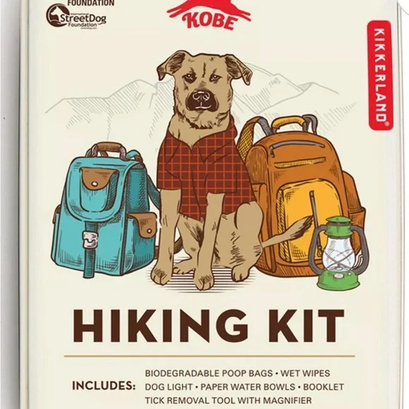 Dog Hiking Kit - Mini Tin with travel essentials SET OF 2