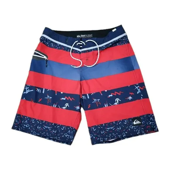 Quicksilver DryFlight Board Shorts / Swim Trunks Men's 32