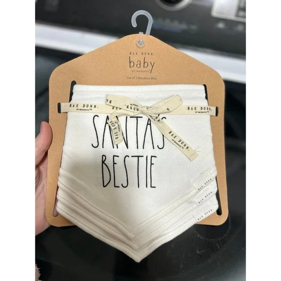 Rae Dunn Baby Christmas‎ bibs